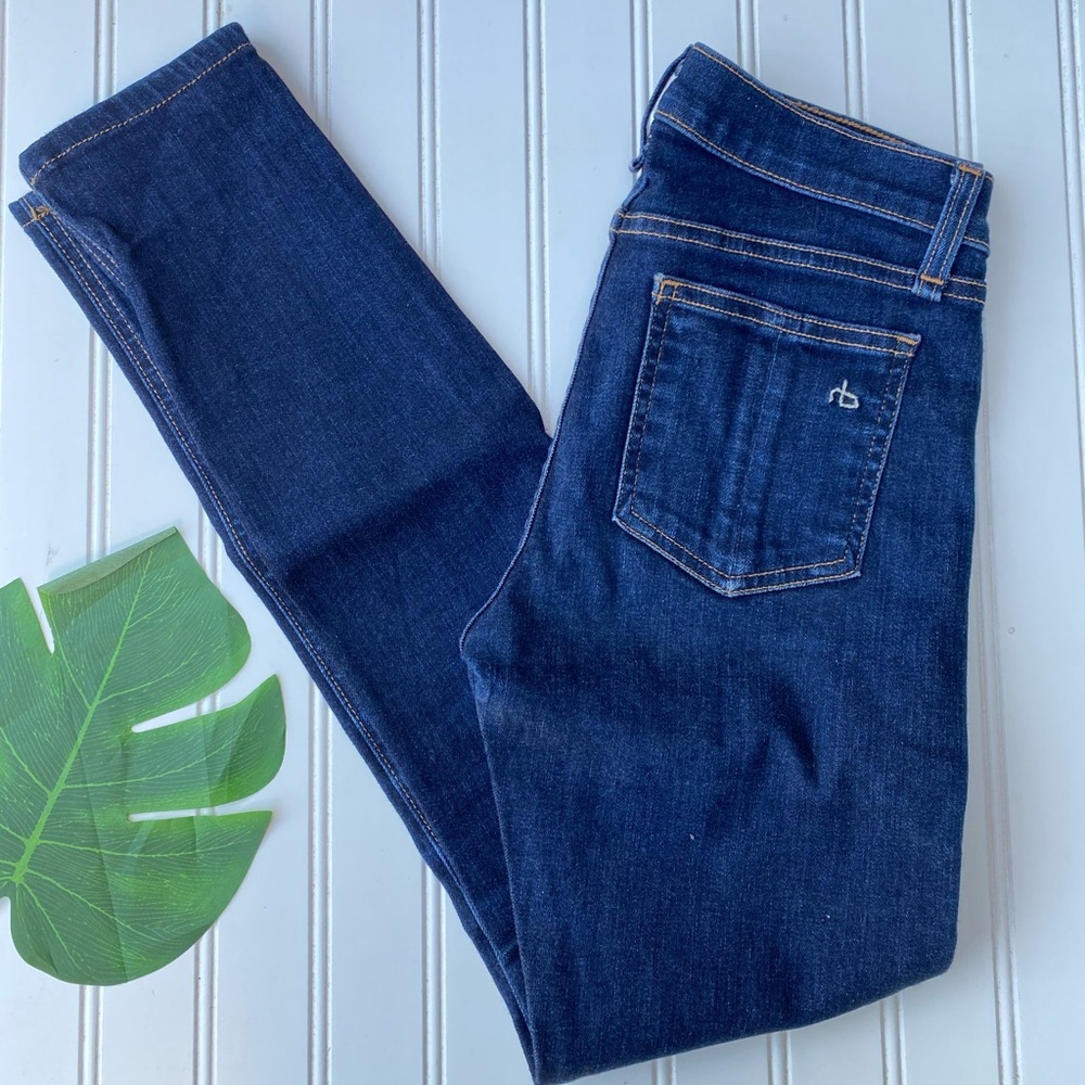 Rag & Bone High Rise Skinny Jeans